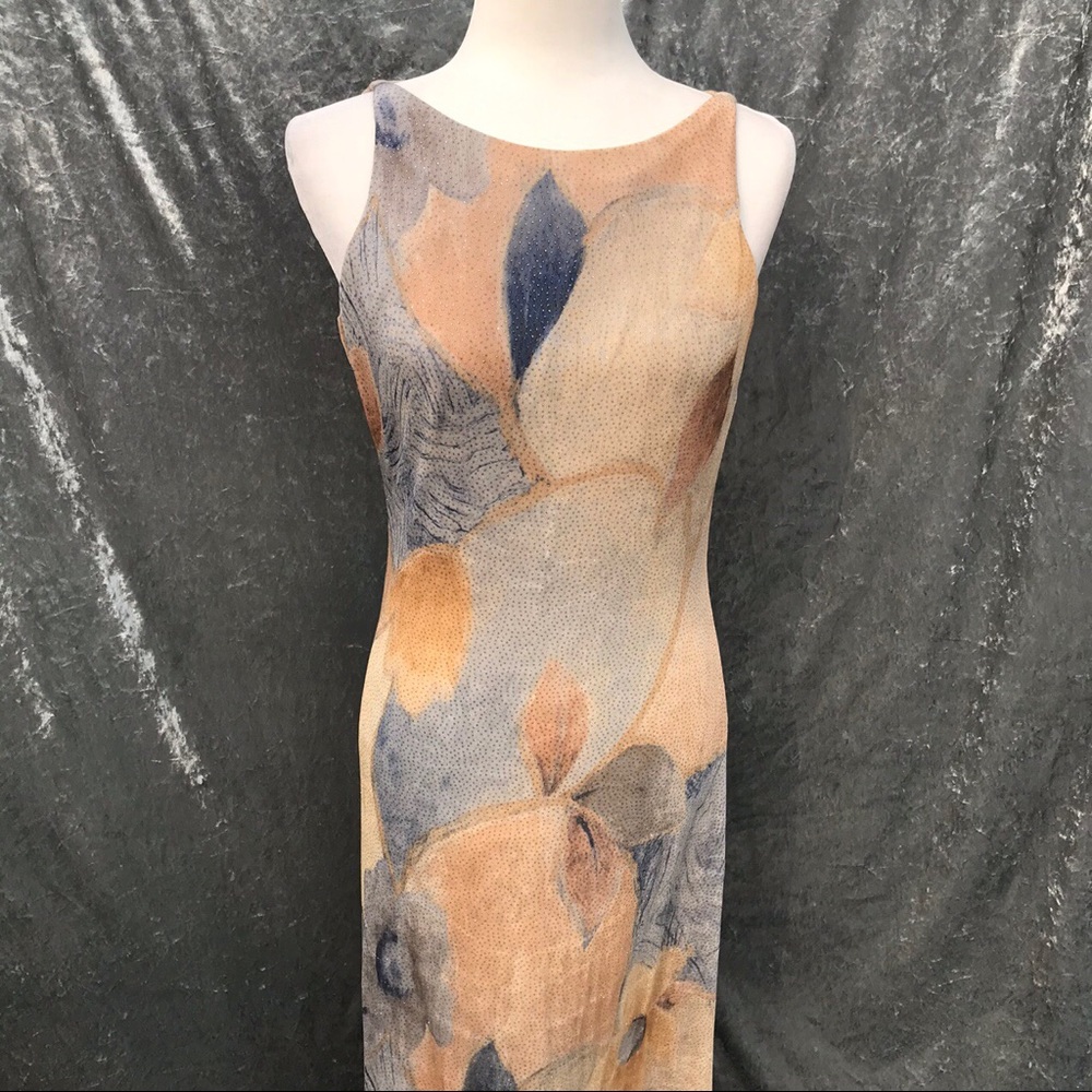 Vintage Saks Fifth Avenue maxi dress